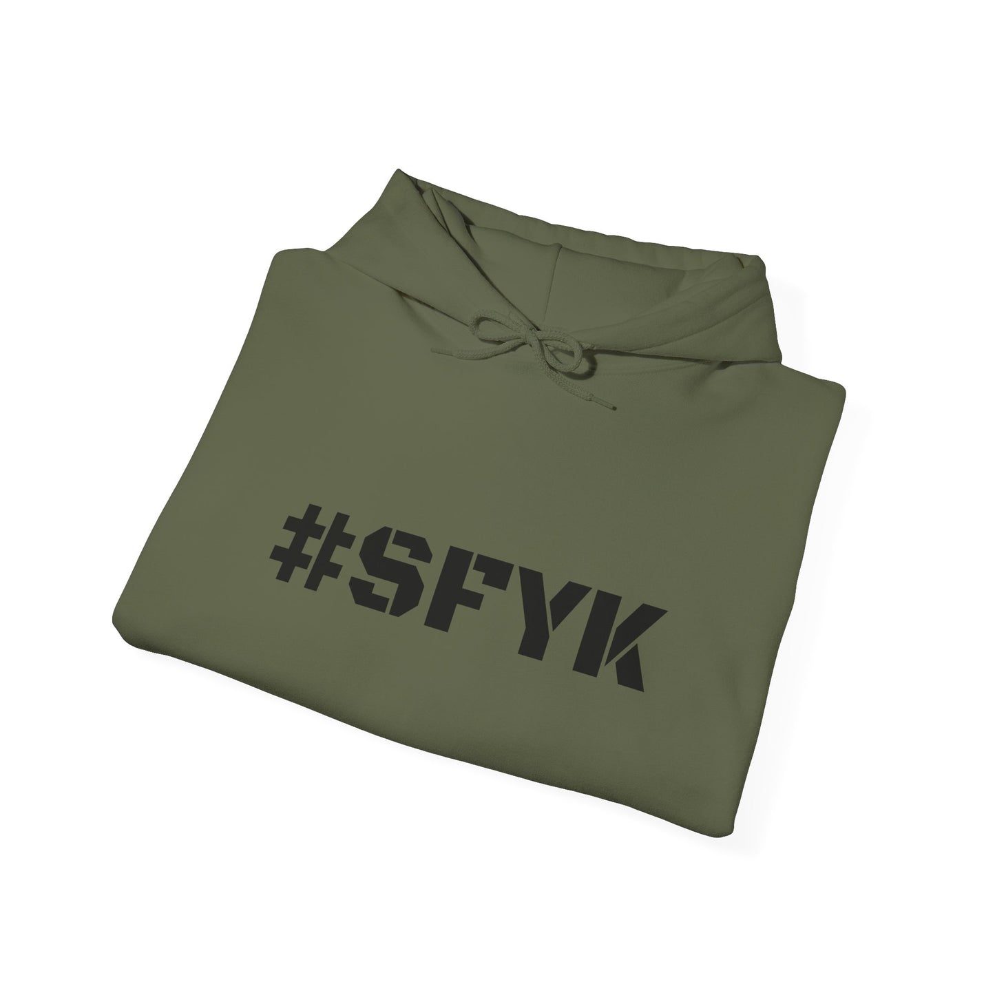 Unisex Heavy Blend™ Hooded Sweatshirt with #SFYK – Cozy and Stylish Statement Piece