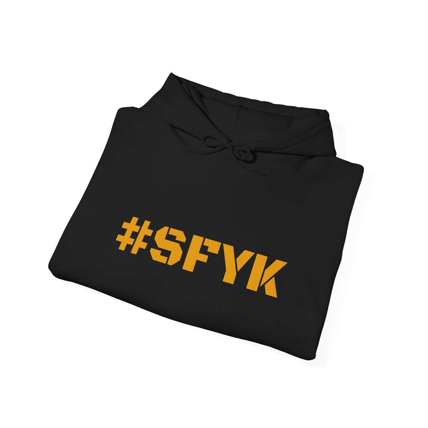Unisex Heavy Blend™ Hooded Sweatshirt with #SFYK – Cozy and Stylish Statement Piece
