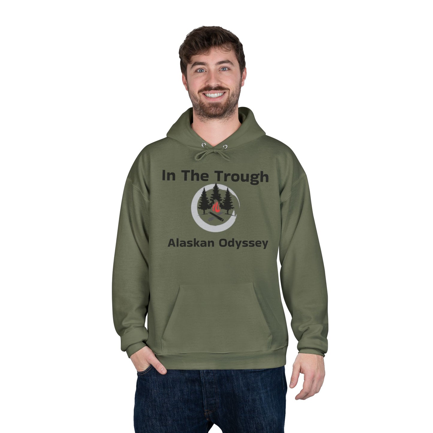 Unisex Eco-Friendly Alaskan Odyssey Hoodie | "In The Trough" & #SFYK