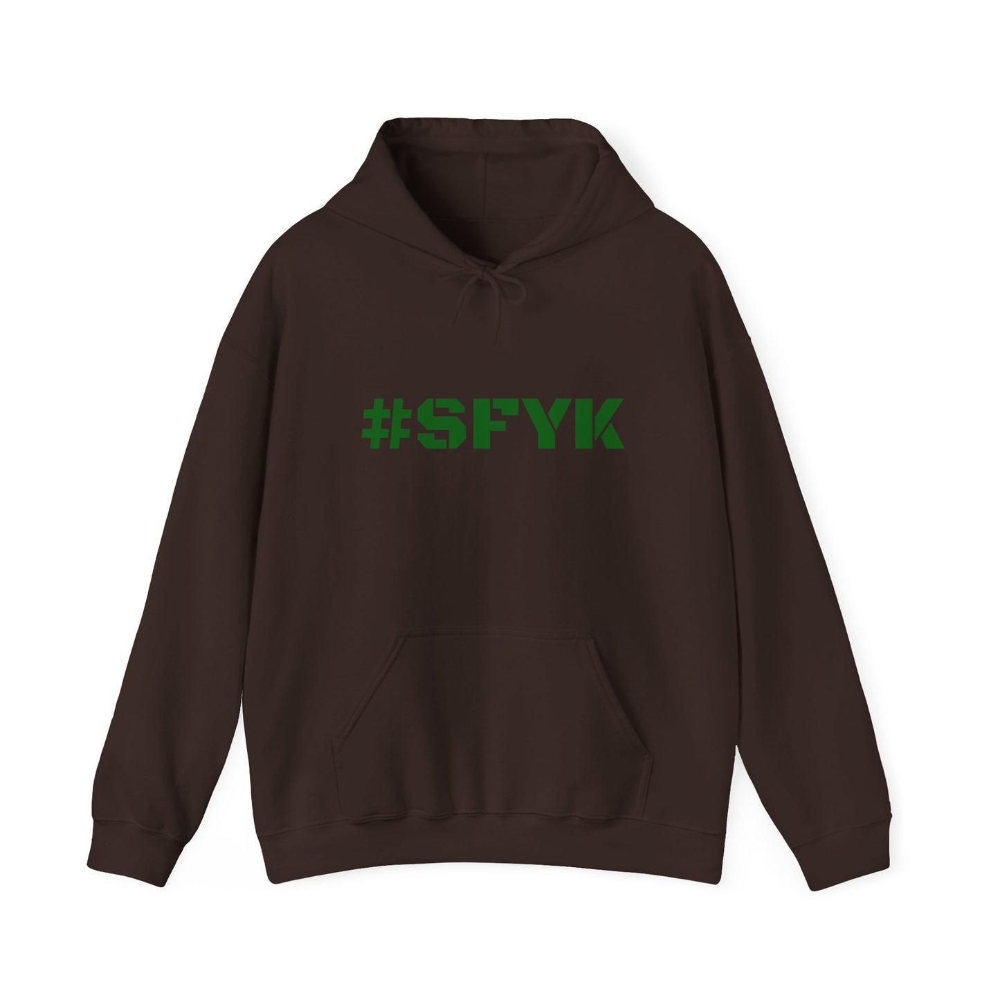 Unisex Heavy Blend™ Hooded Sweatshirt with #SFYK – Cozy and Stylish Statement Piece