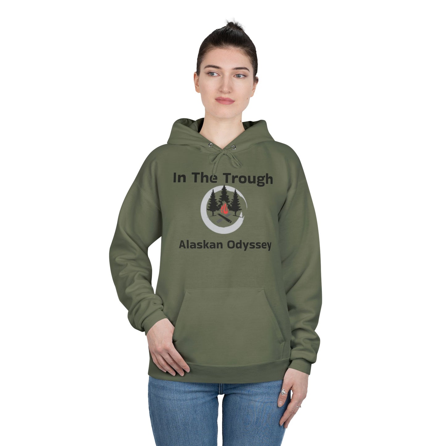 Unisex Eco-Friendly Alaskan Odyssey Hoodie | "In The Trough" & #SFYK